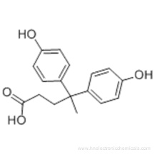 Benzenebutanoic acid, 4-hydroxy-γ-(4-hydroxyphenyl)-γ-methyl- CAS 126-00-1